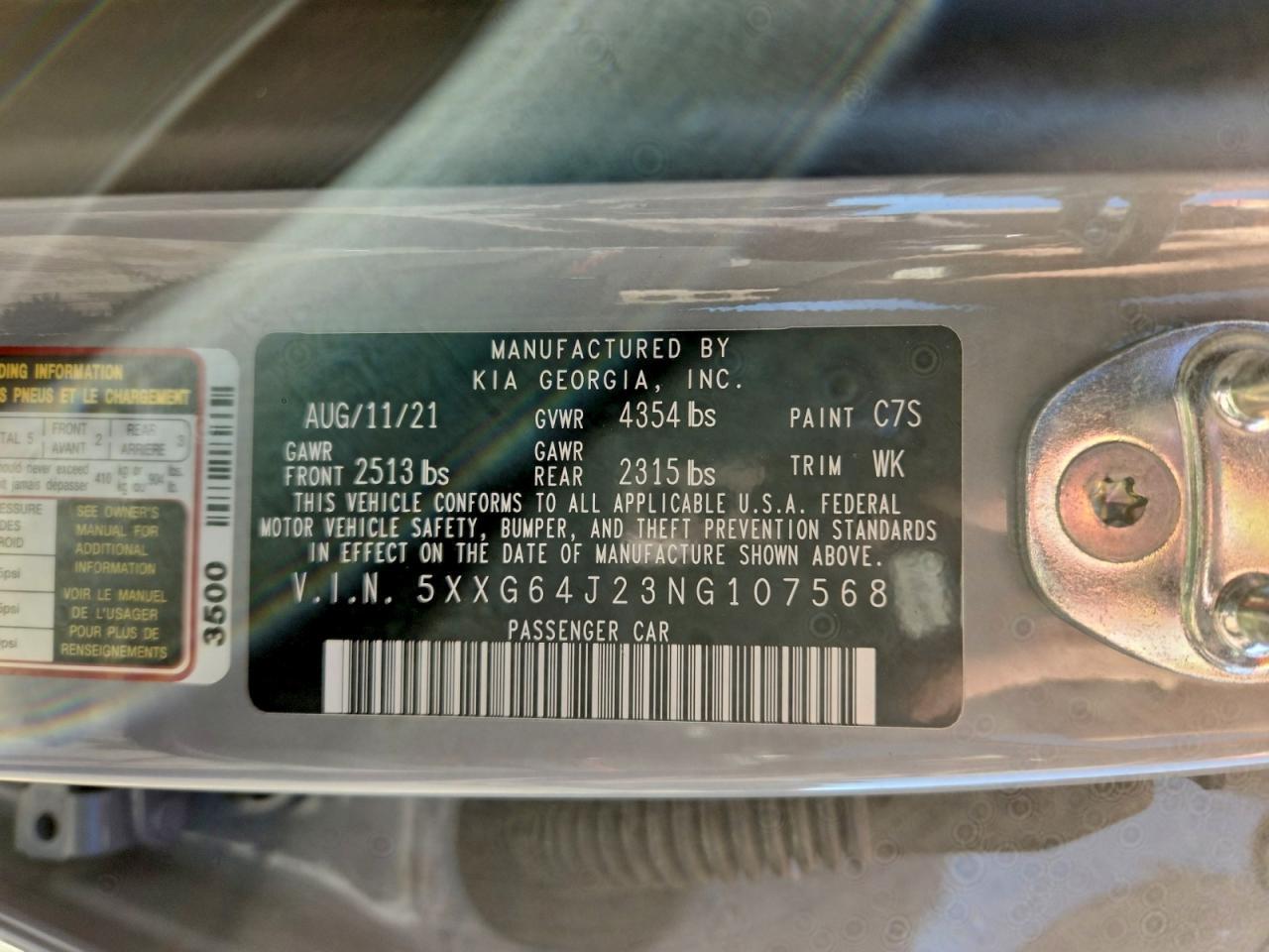2022 KIA K5