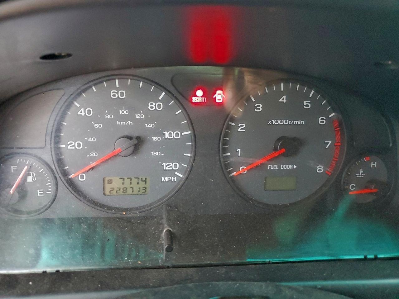 2002 SUBARU FORESTER