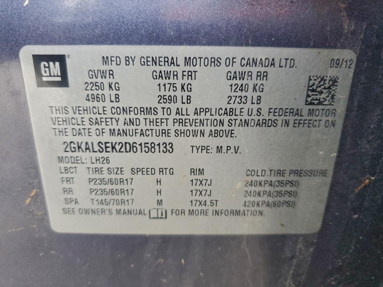 2013 GMC Terrain