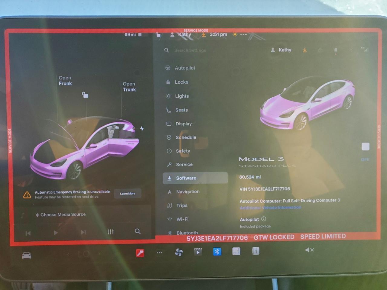 2020 TESLA MODEL 3