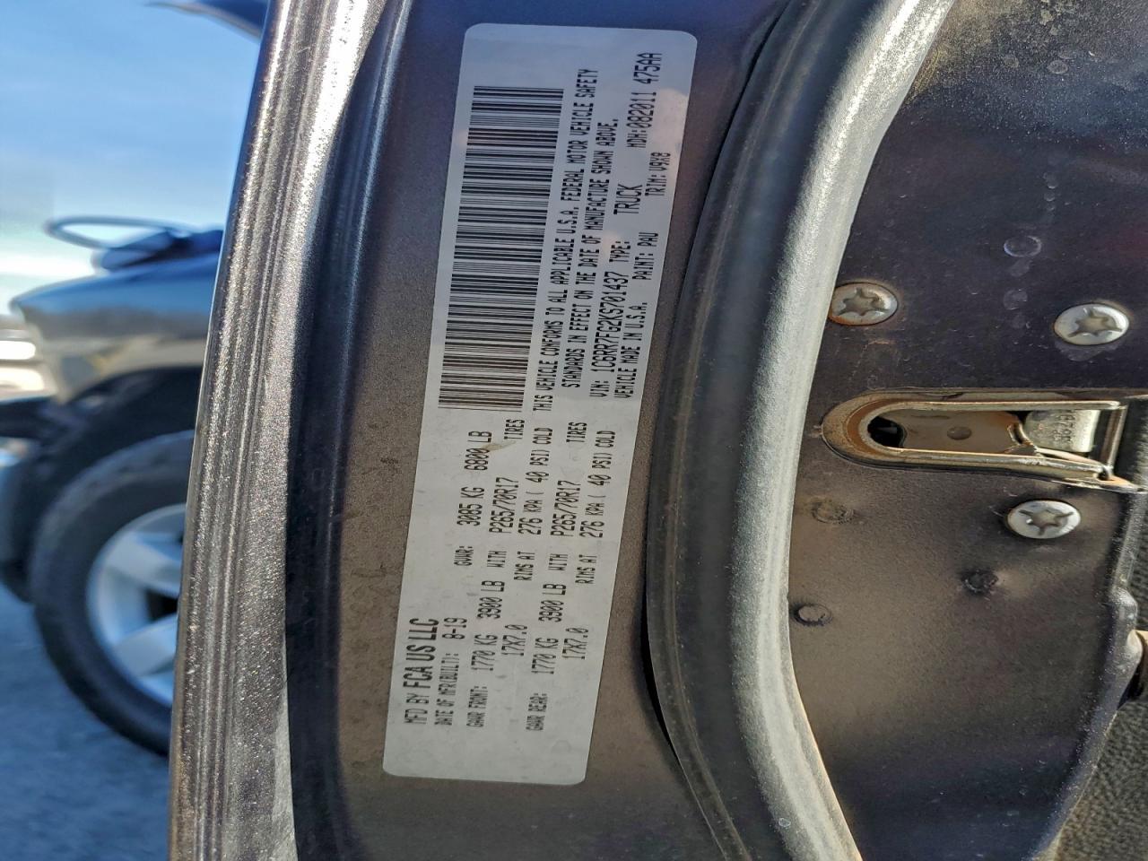 2019 RAM 1500