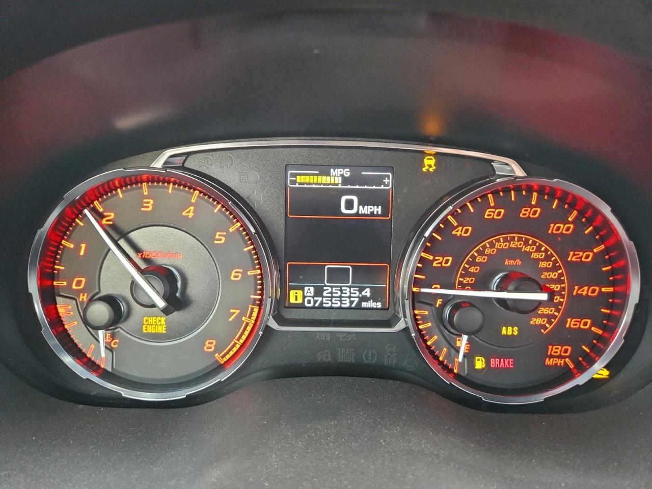 2015 SUBARU WRX