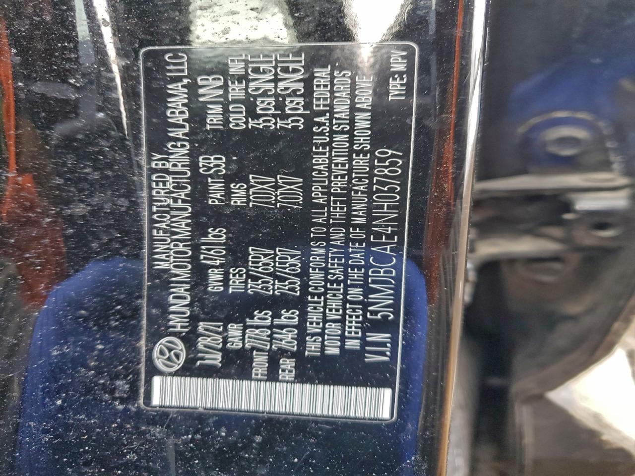 2022 HYUNDAI TUCSON