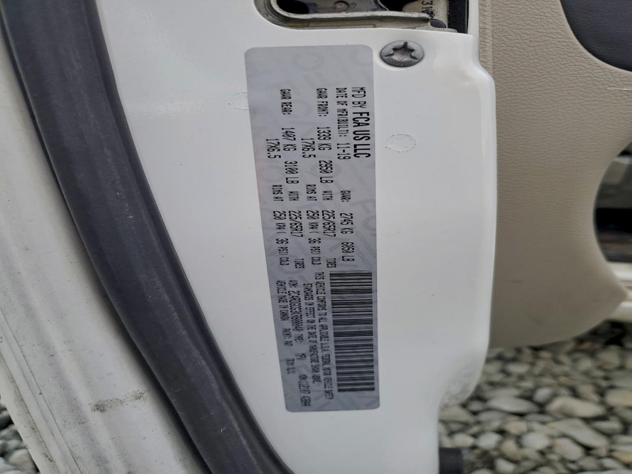 2019 DODGE GRAND CARAVAN