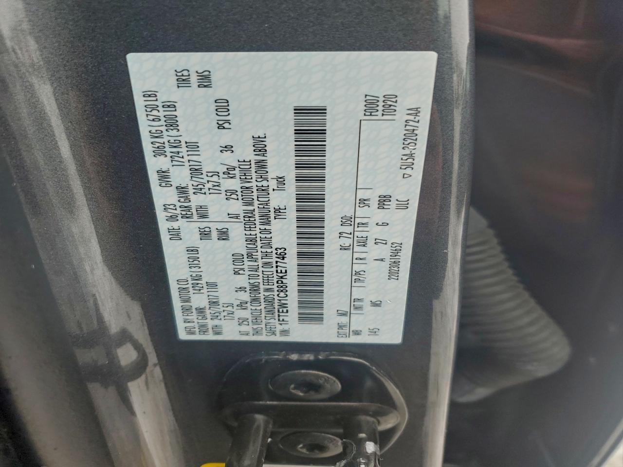 2023 FORD F-150
