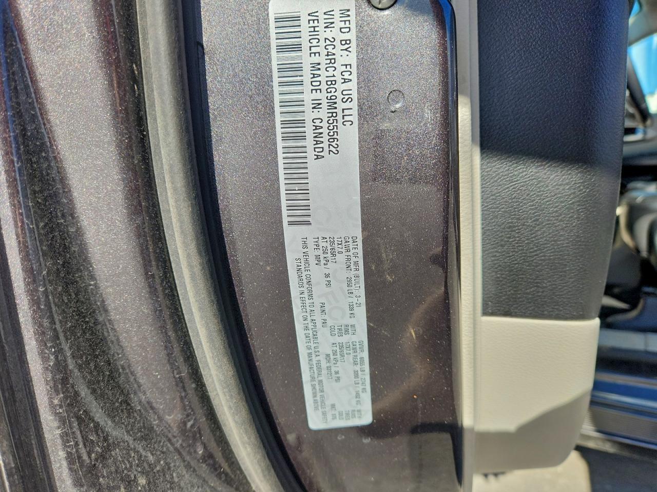 2021 CHRYSLER Pacifica