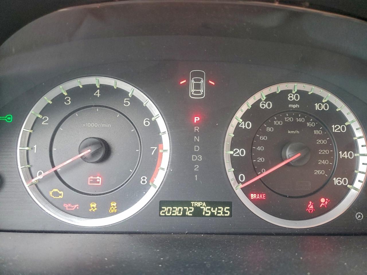 2012 HONDA ACCORD