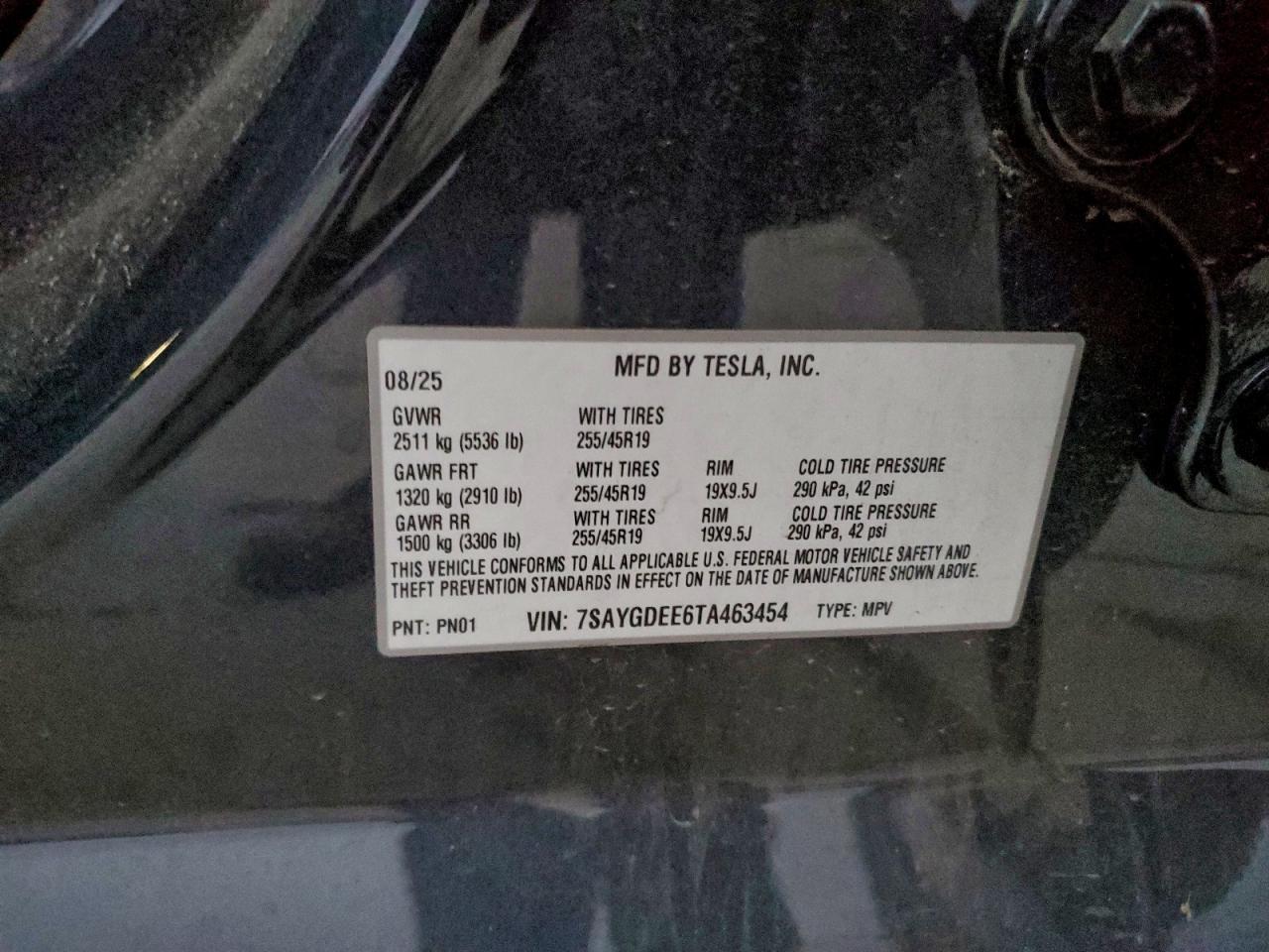 2026 TESLA MODEL Y