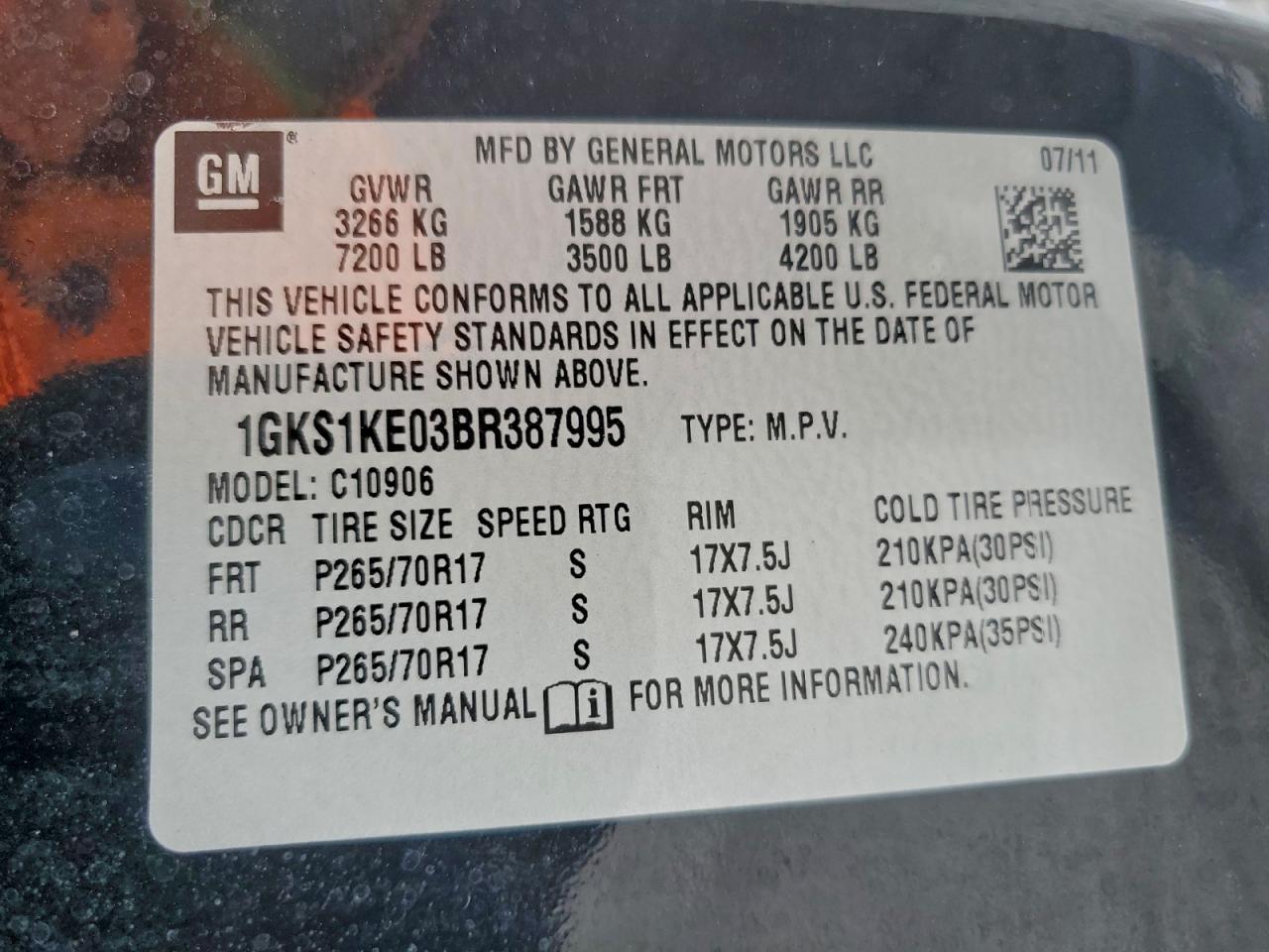 2011 GMC Yukon XL