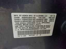 2016 HONDA PILOT