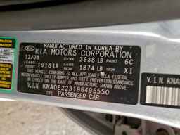 2009 KIA RIO