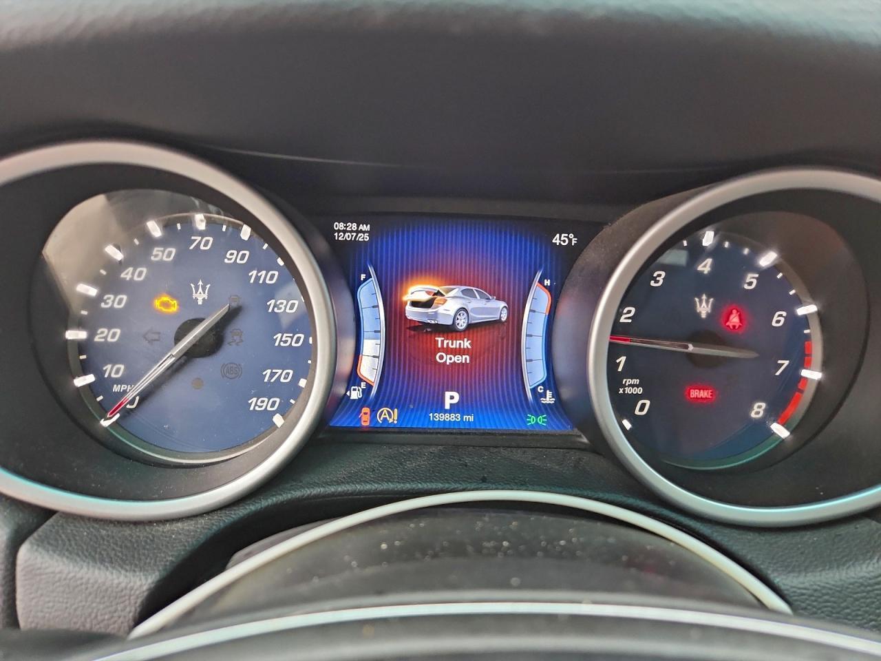2016 MASERATI Ghibli