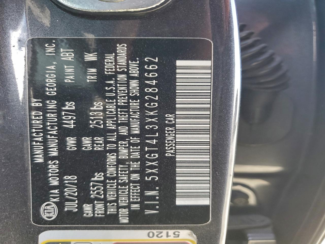 2019 KIA OPTIMA