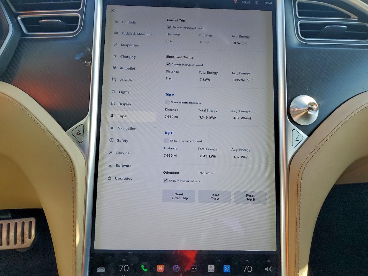 2017 TESLA MODEL S
