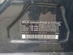 2004 MERCEDES-BENZ E-Class