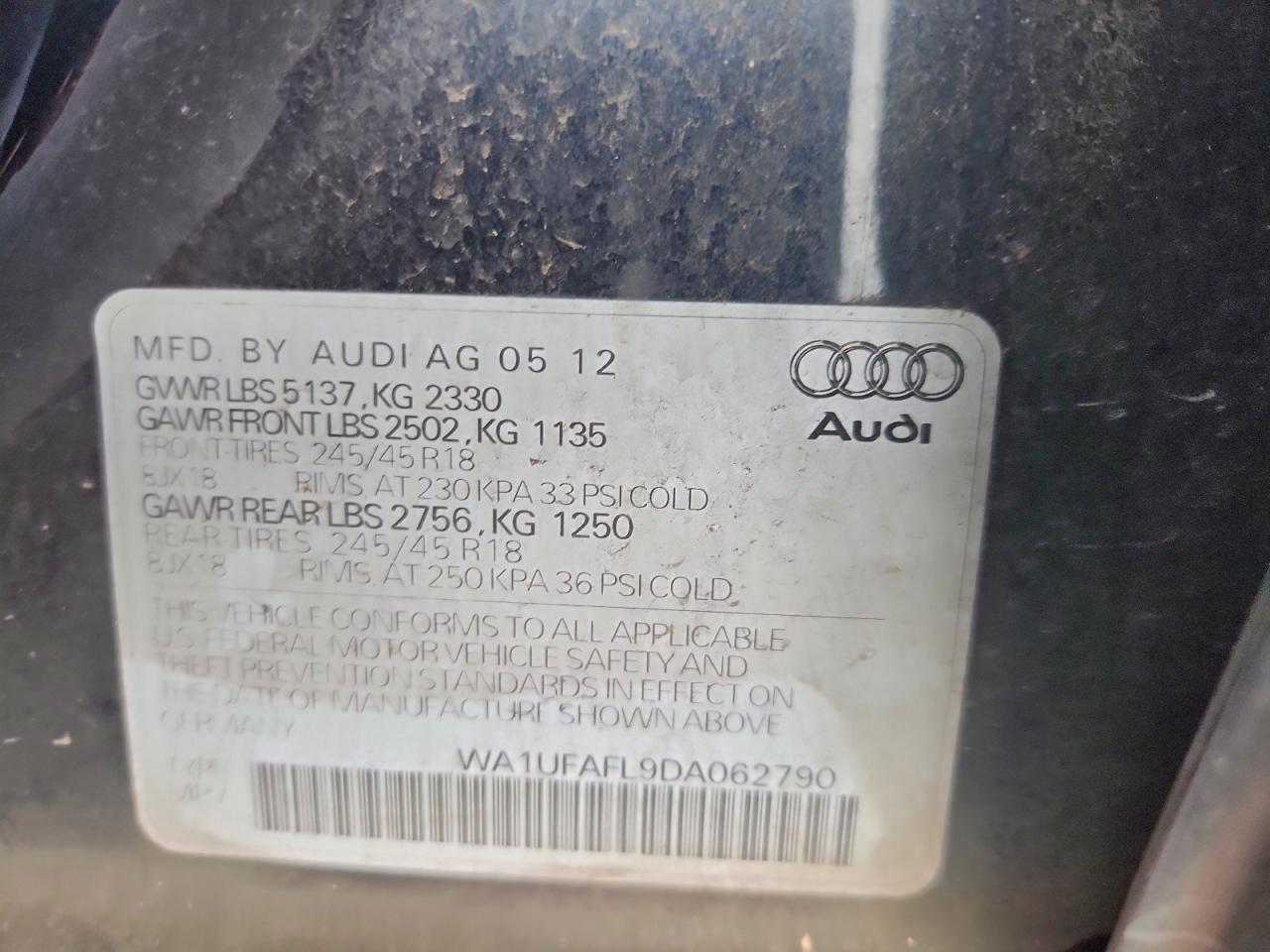 2013 AUDI A4 allroad