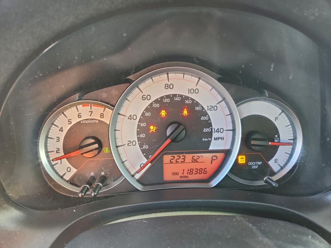 2012 TOYOTA YARIS