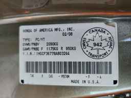 2008 HONDA ACCORD