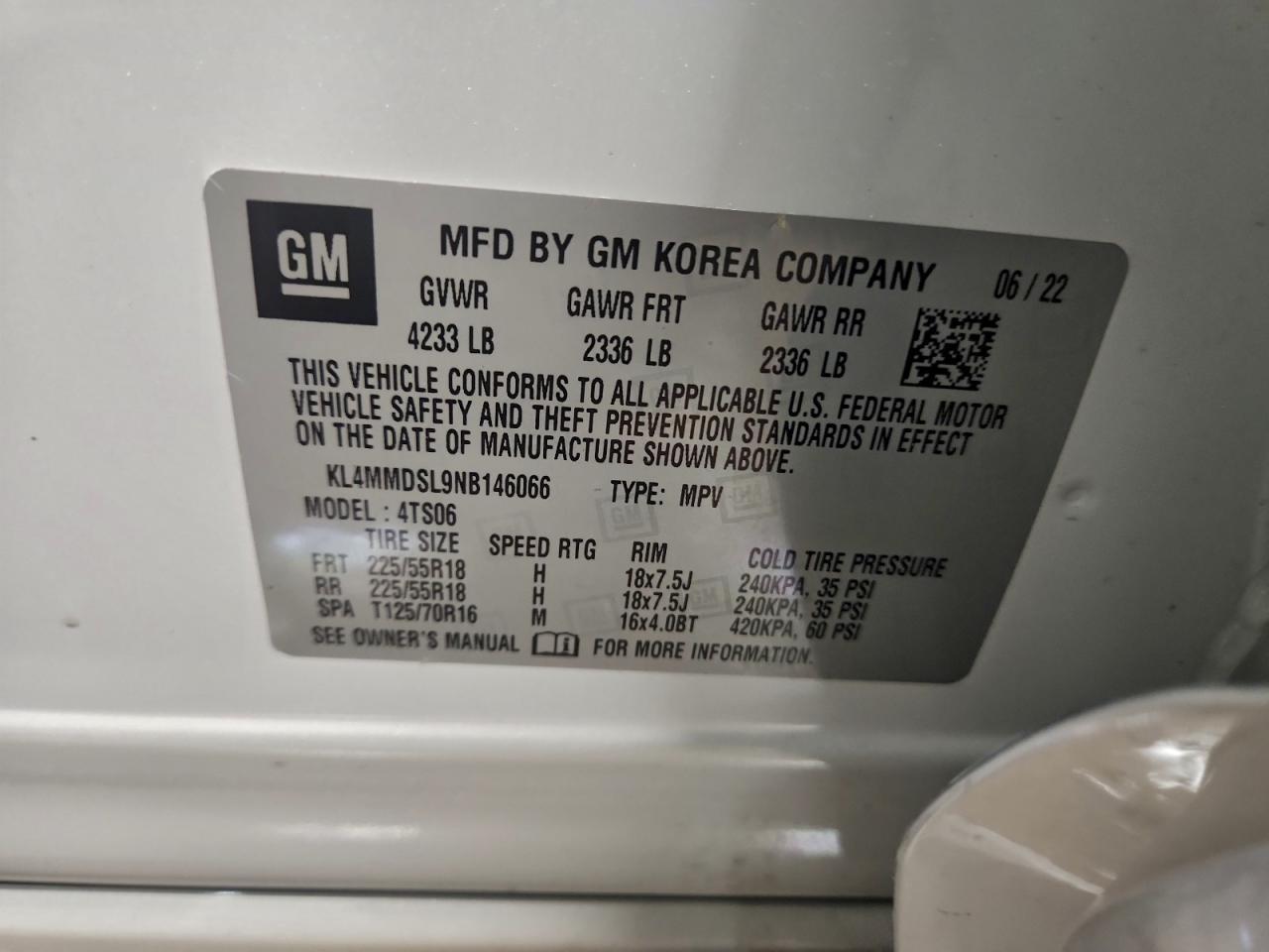 2022 BUICK Encore GX
