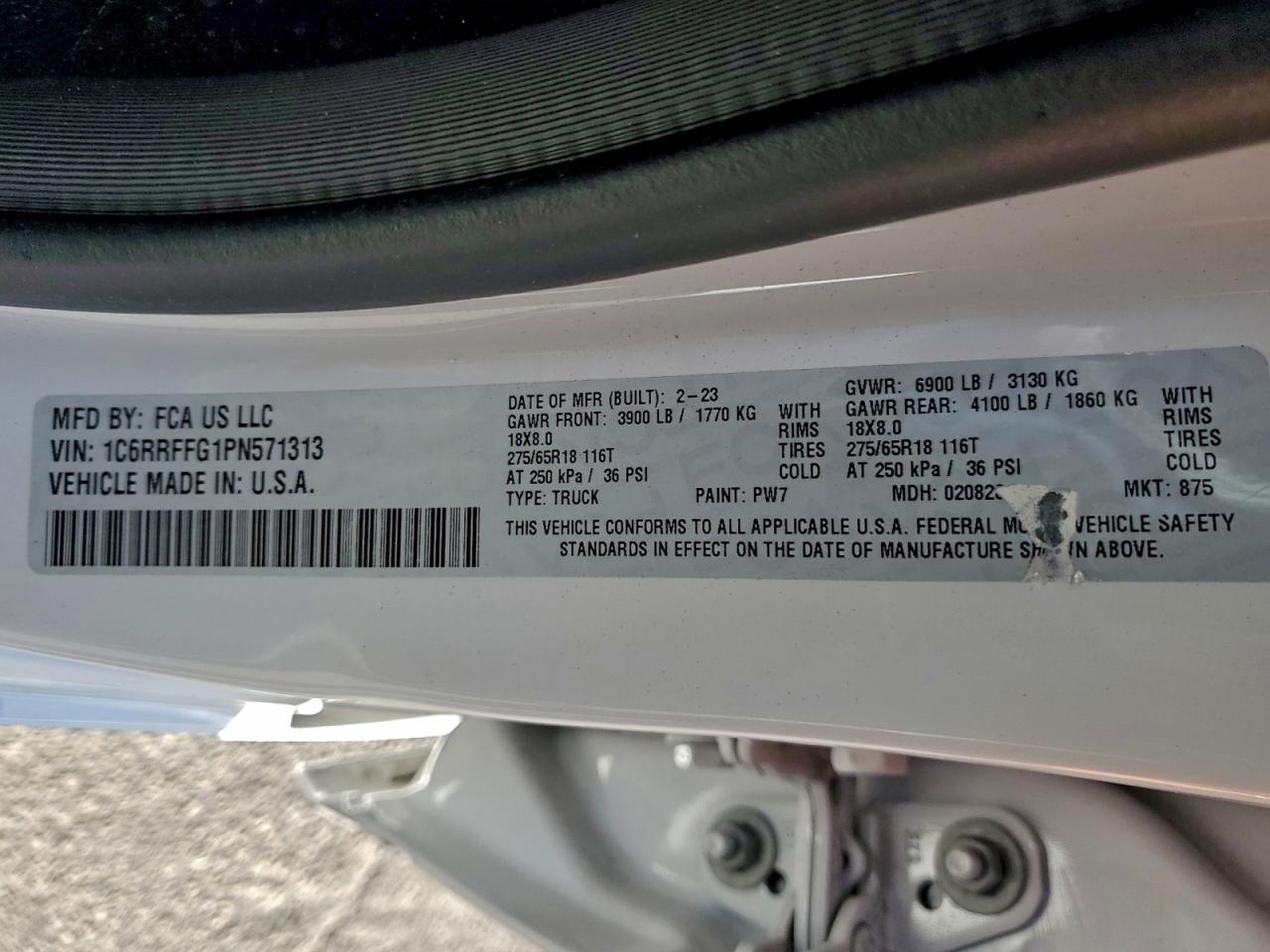 2023 RAM 1500