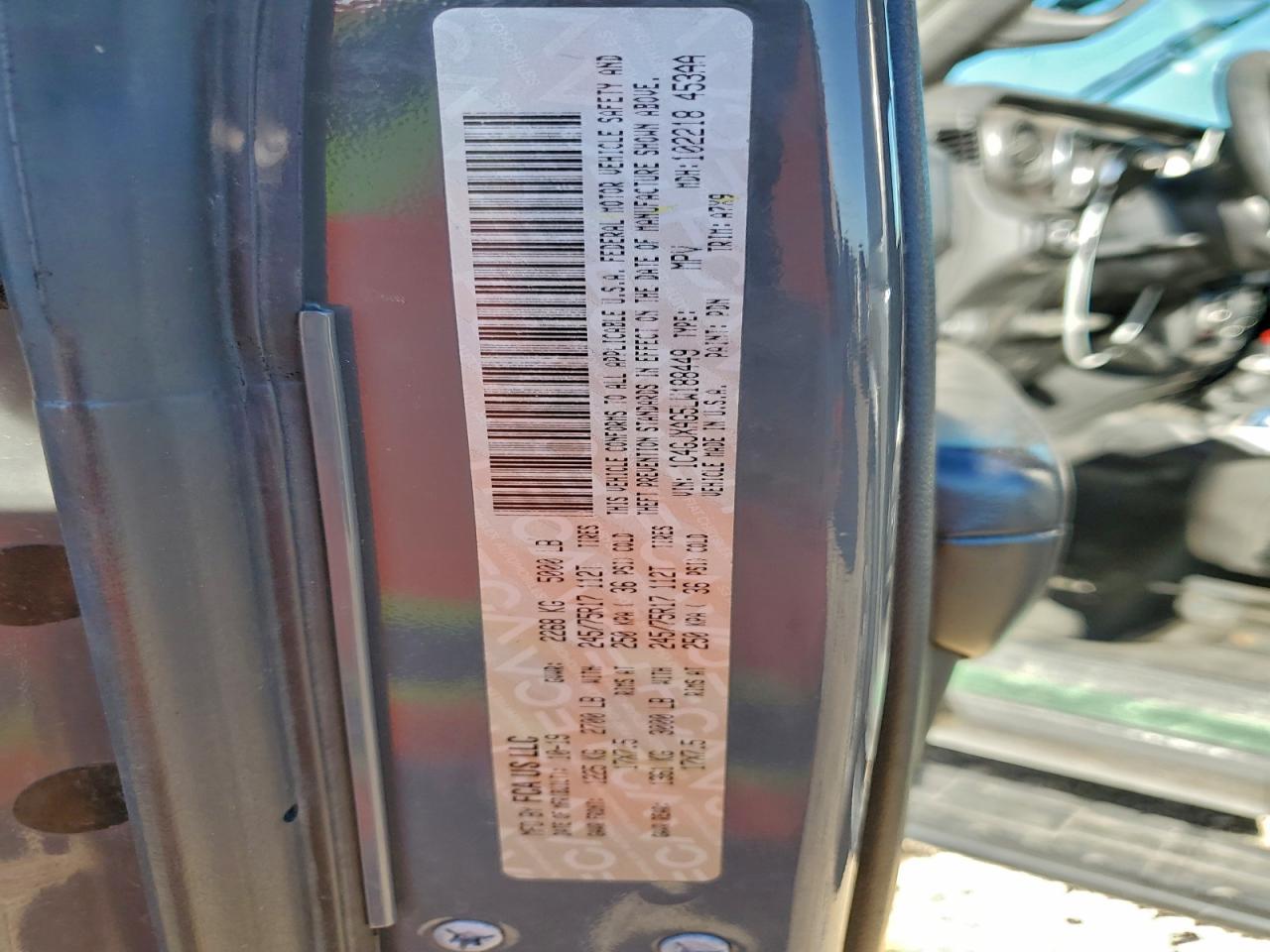 2020 JEEP WRANGLER