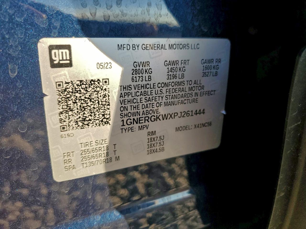 2023 CHEVROLET TRAVERSE