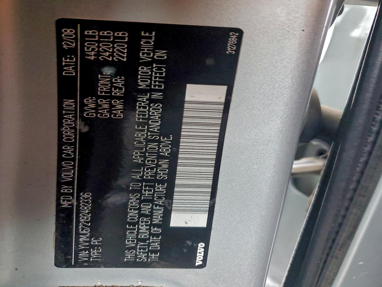 2009 VOLVO V50