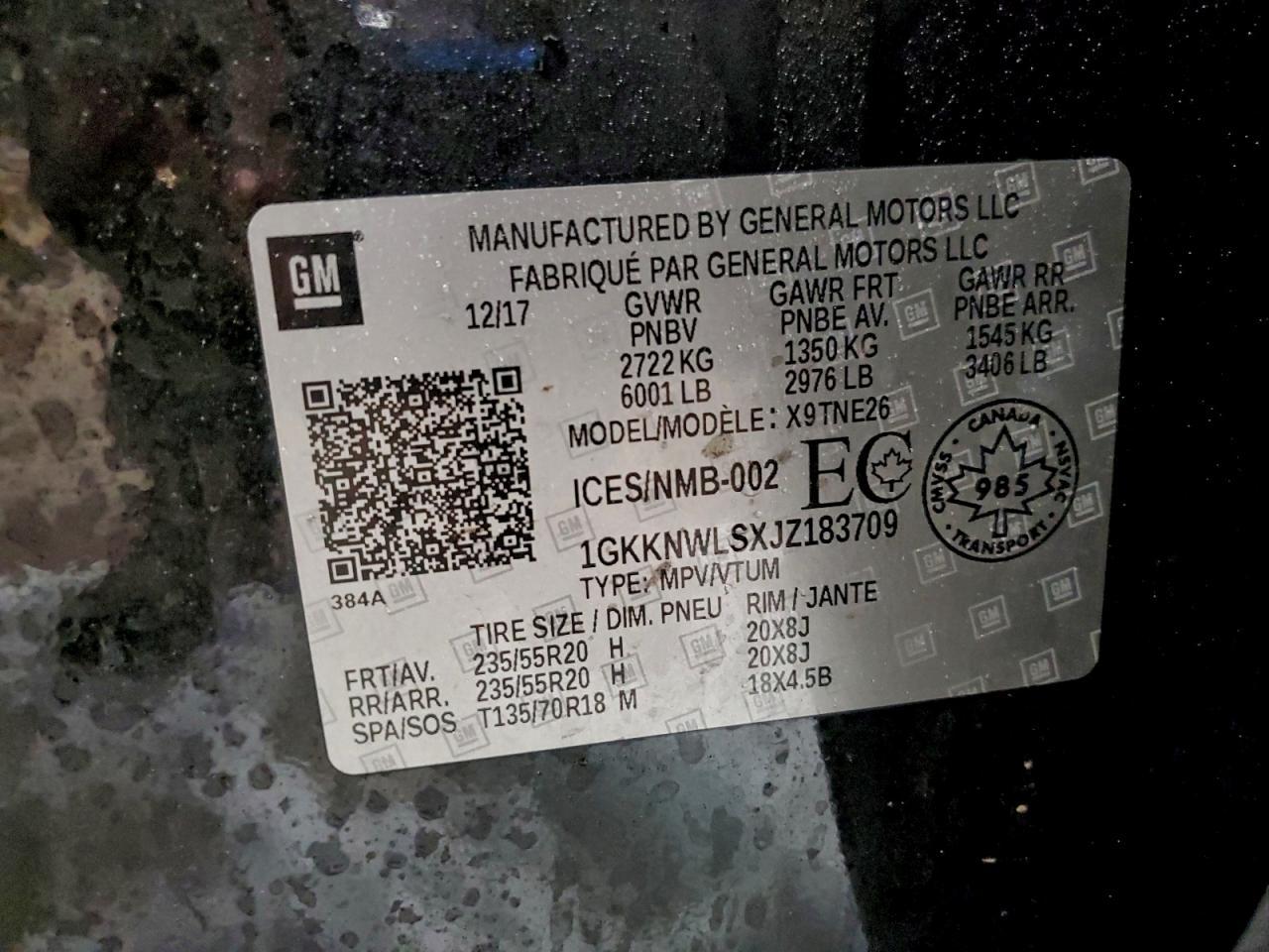 2018 GMC ACADIA