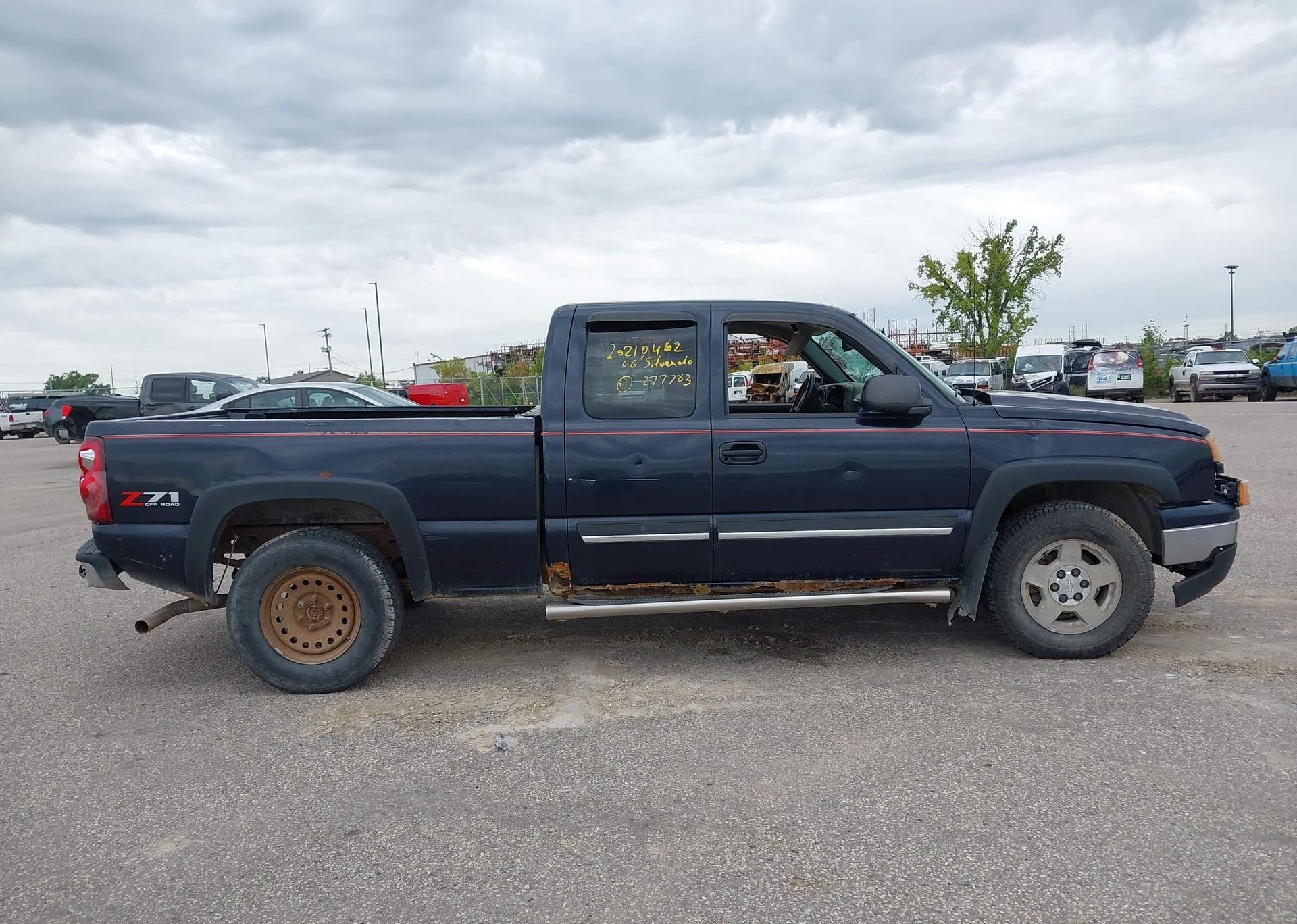 2006 CHEVROLET SILVERADO 1500 LT EXT CAB