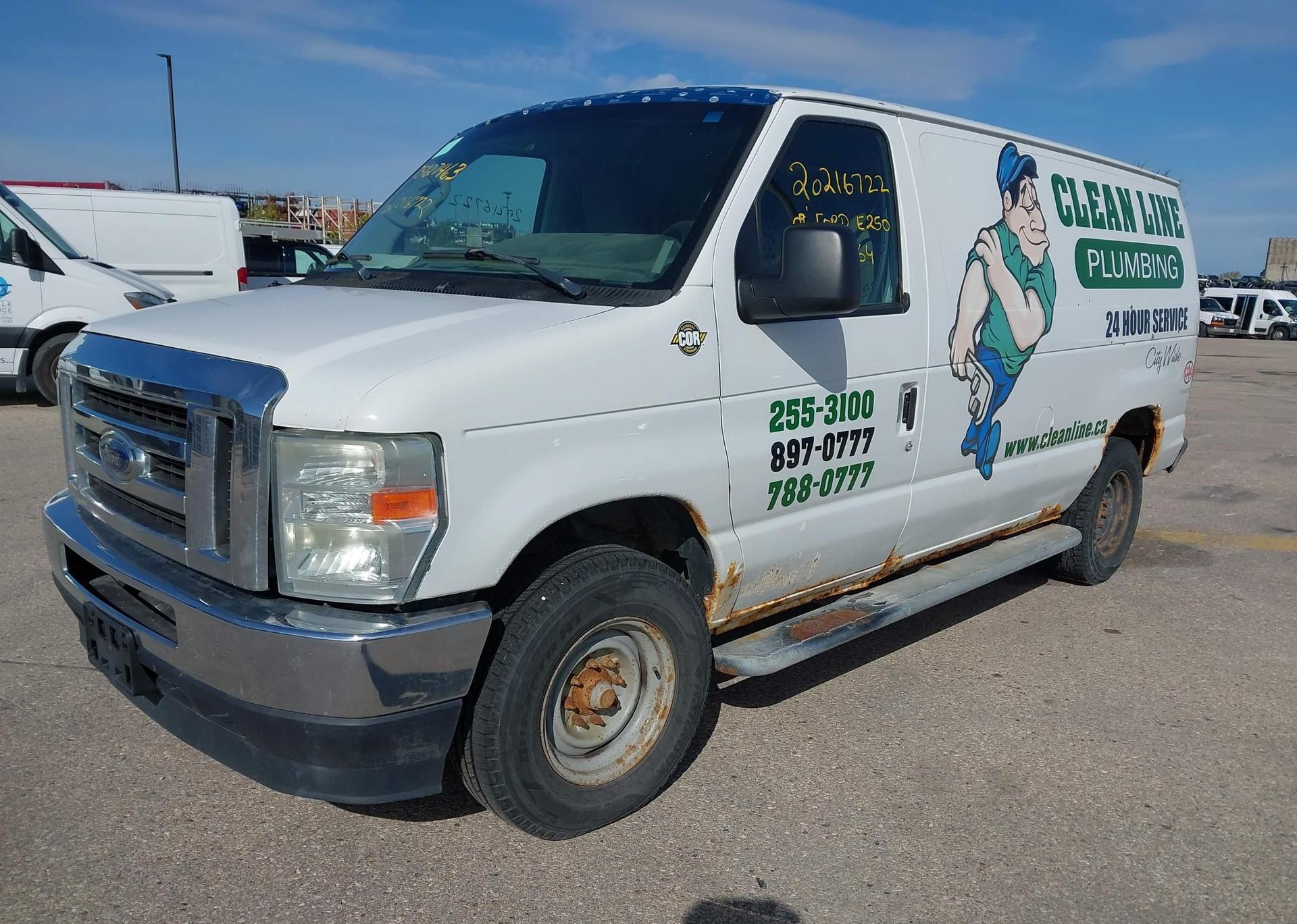 2009 FORD E250 ECONOLINE CARGO