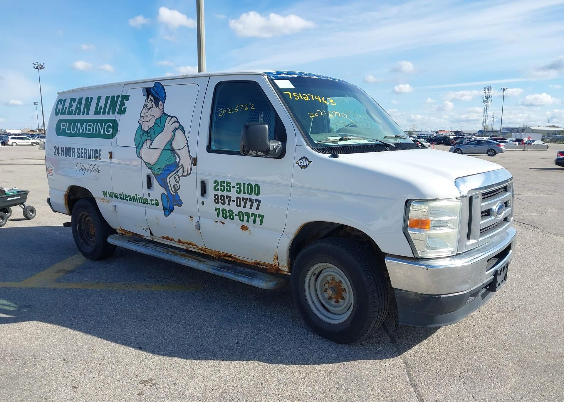 2009 FORD E250 ECONOLINE CARGO