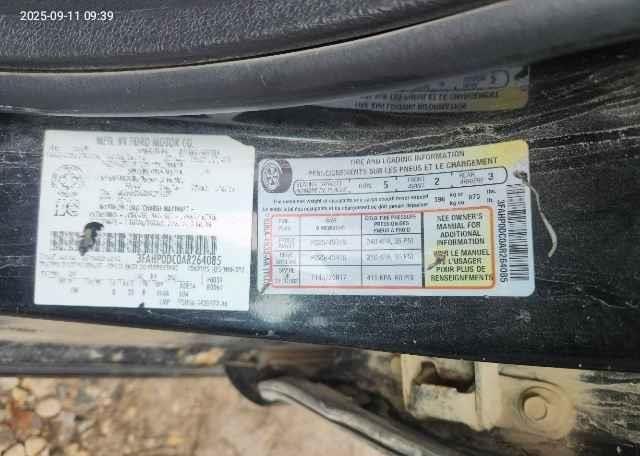 2010 FORD FUSION SPORT V6