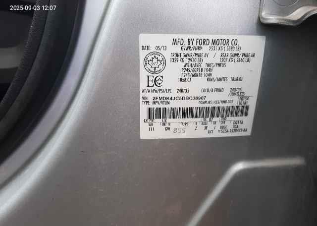2013 FORD EDGE SEL