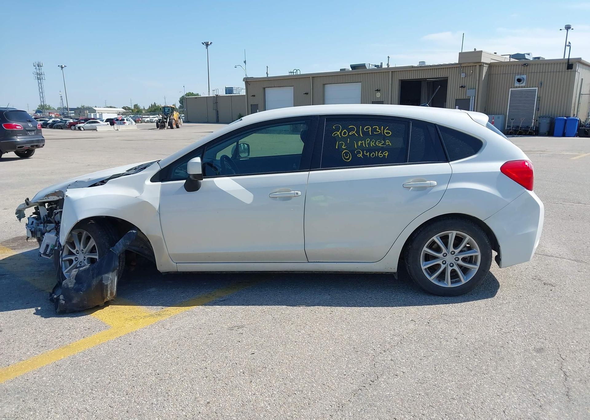 2012 SUBARU impreza 2.0I
