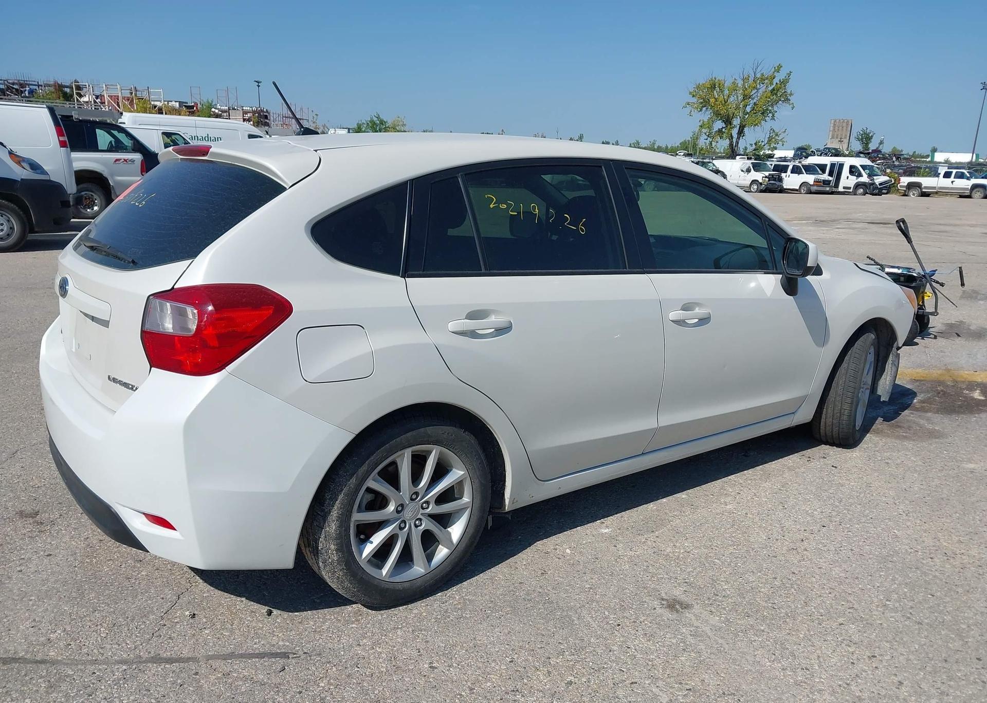 2012 SUBARU impreza 2.0I