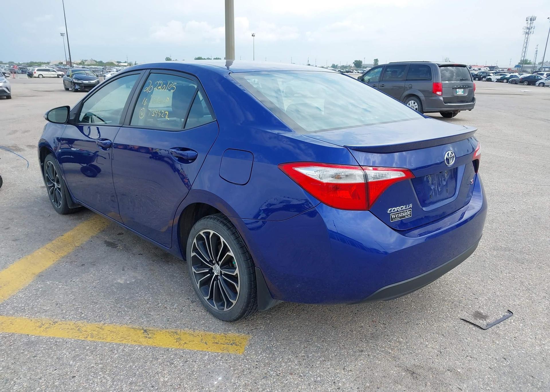 2016 TOYOTA COROLLA CE
