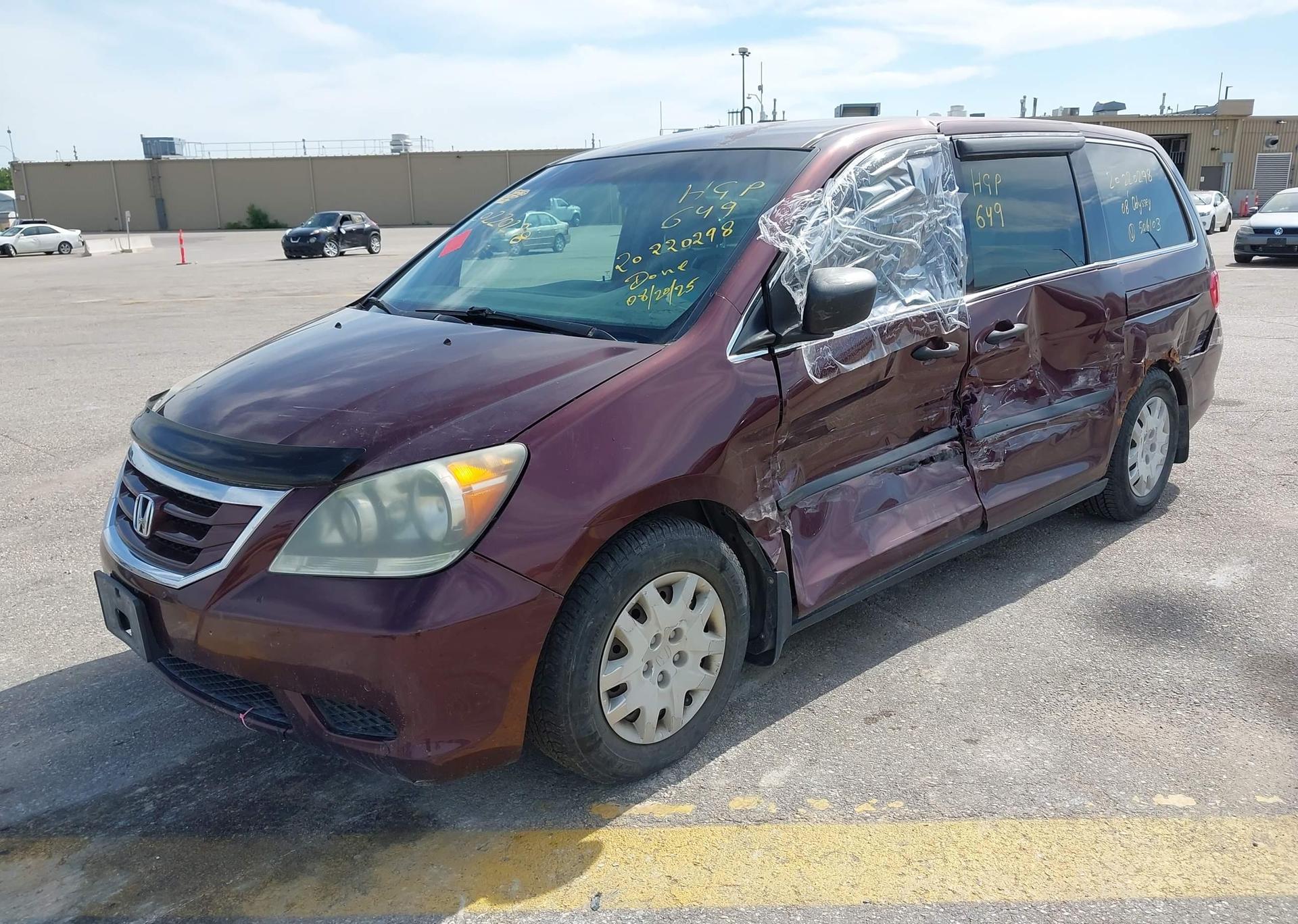 2008 HONDA ODYSSEY DX