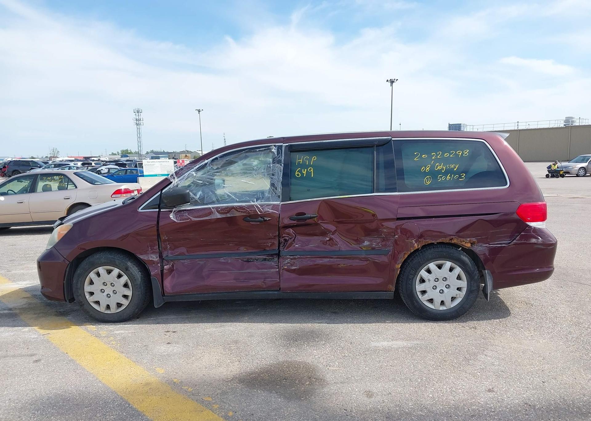 2008 HONDA ODYSSEY DX