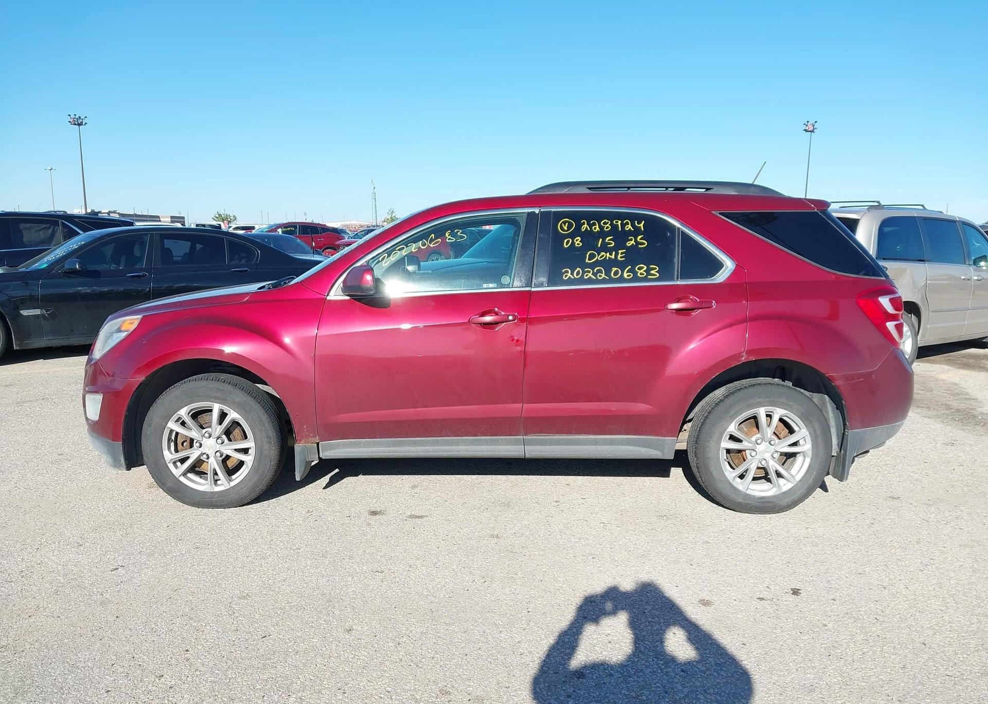 2017 CHEVROLET EQUINOX LT