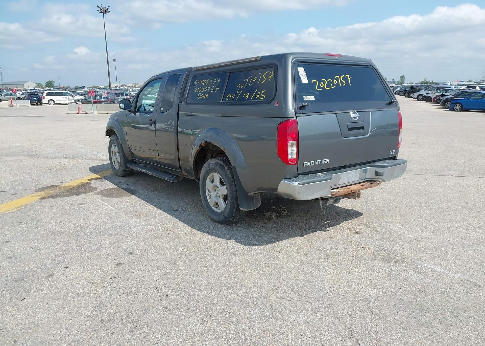 2005 NISSAN FRONTIER SE KING CAB V6