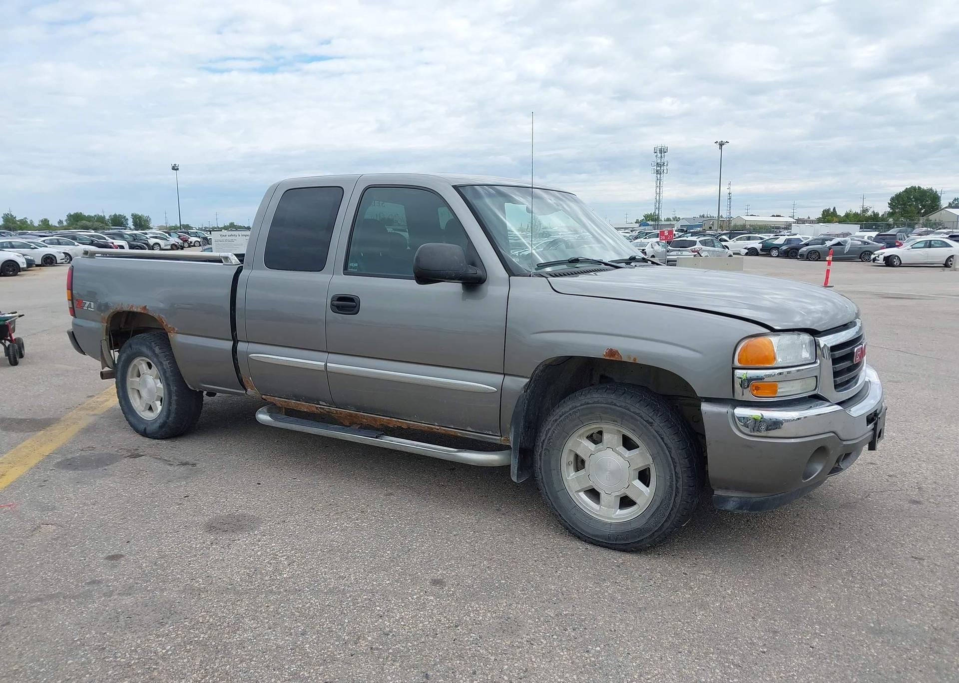 2006 GMC SIERRA 1500 SLE EXT CAB