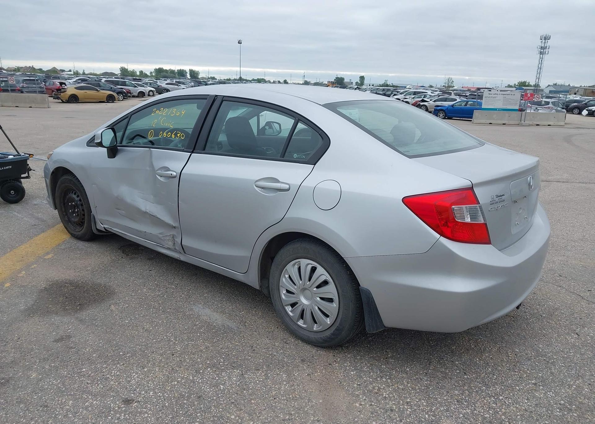 2012 HONDA CIVIC LX