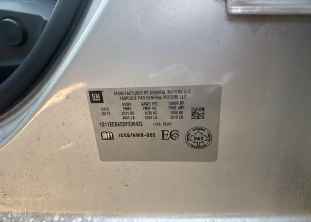 2013 CHEVROLET MALIBU 2LT