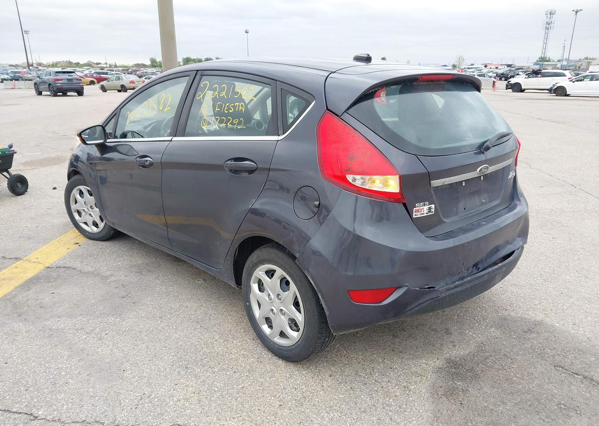 2012 FORD FIESTA SES