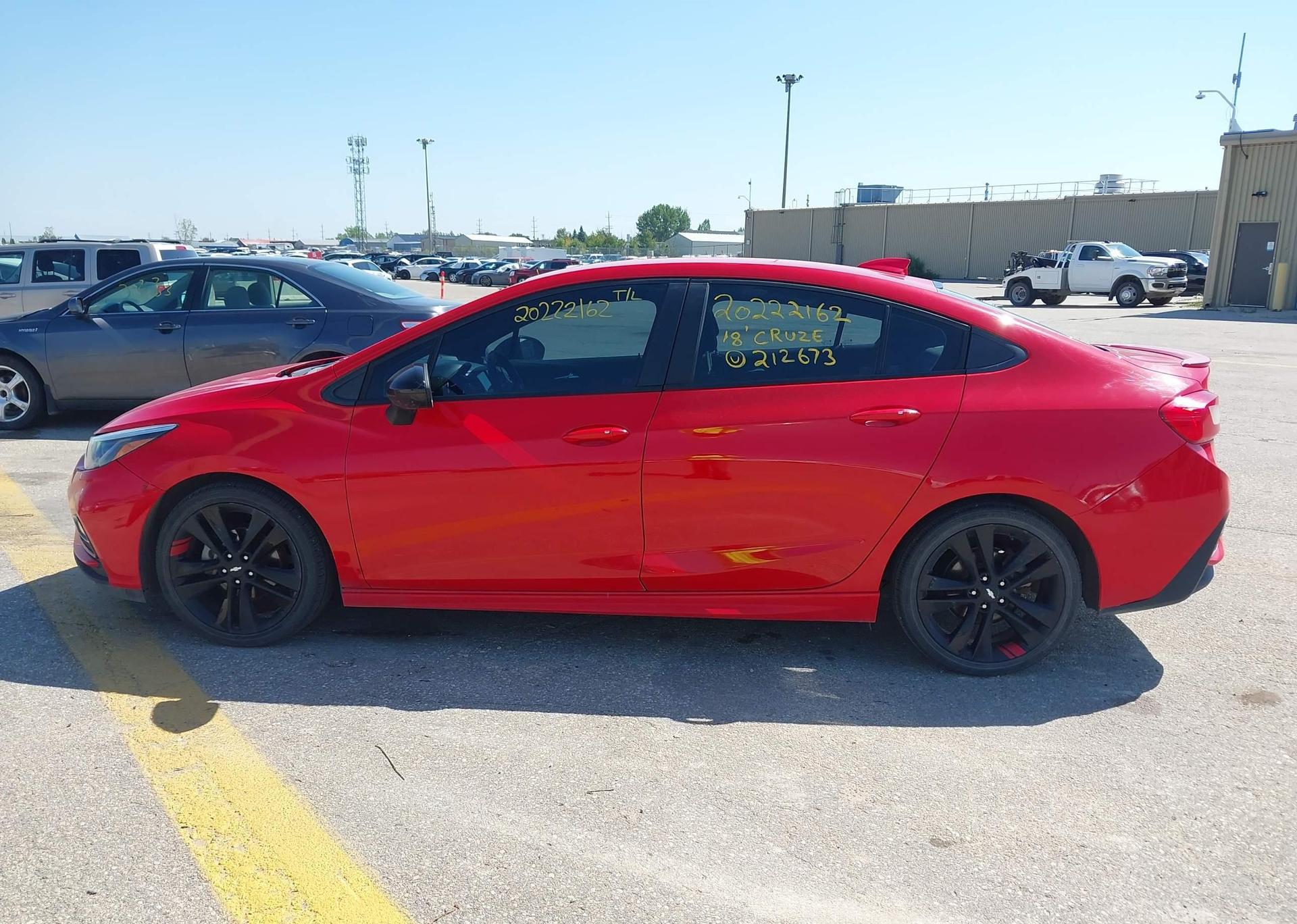 2018 CHEVROLET CRUZE LT TURBO