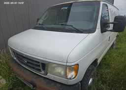 2006 FORD E350 ECONO SD CARGO VAN EXT