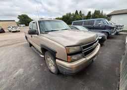 2006 CHEVROLET SILVERADO 1500 LS EXT CAB