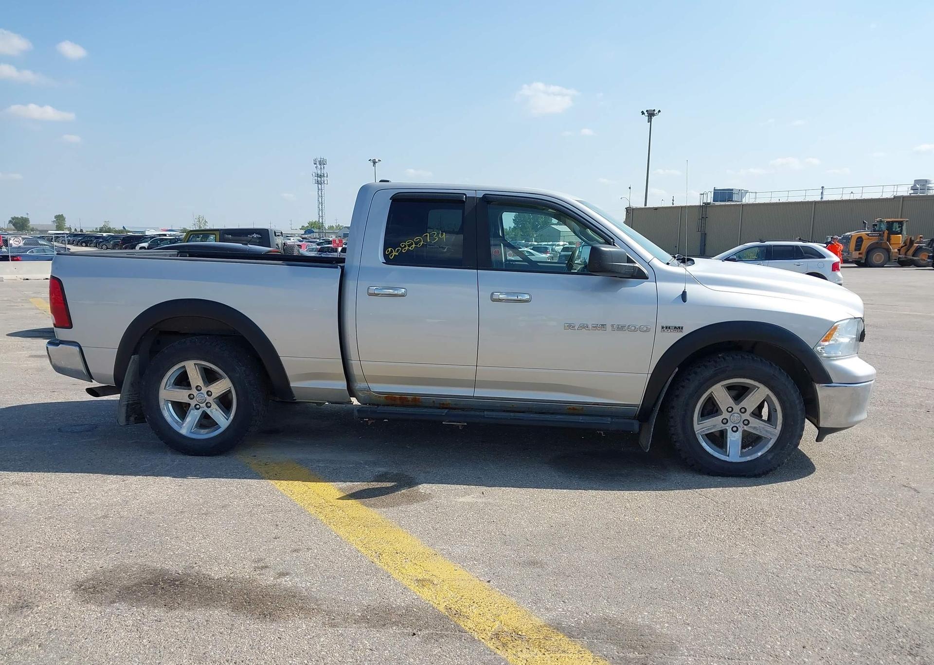 2012 DODGE RAM 1500 SLT QUAD CAB