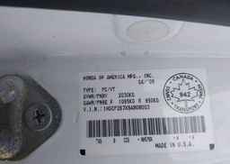 2009 HONDA ACCORD EX