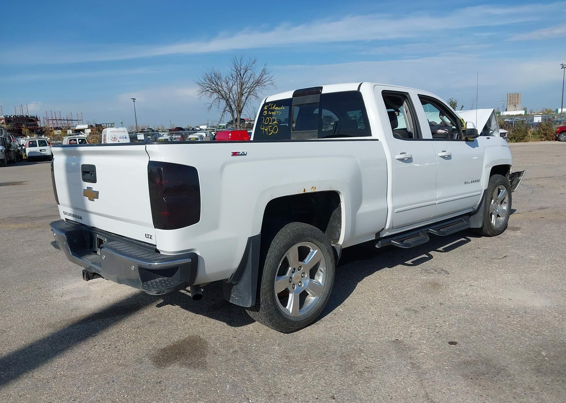 2016 CHEVROLET SILVERADO 1500 LTZ DOUBLE CAB
